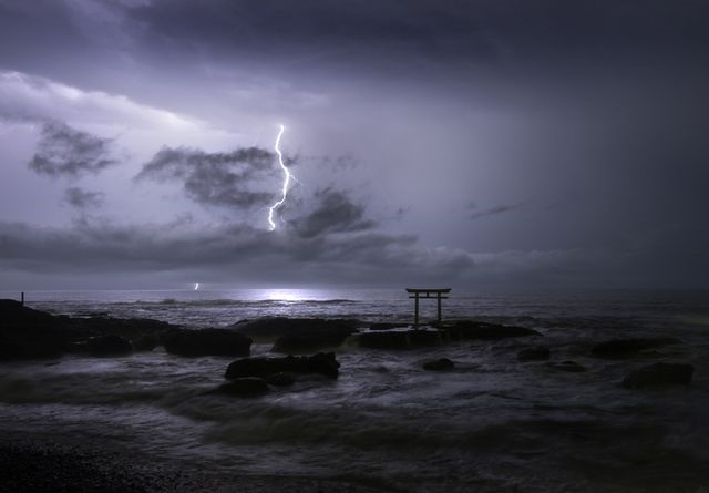 طوفان تابستانی در عکس روز نشنال جئوگرافیک