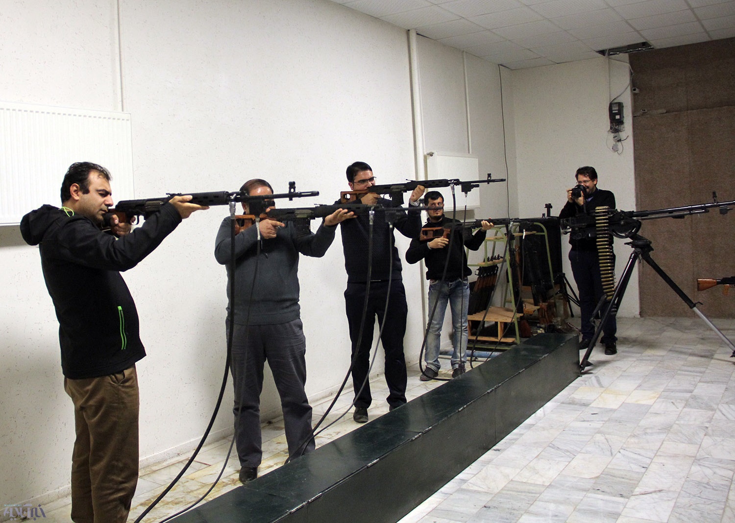 مسابقه تیراندازی خبرنگاران ارومیه‌ای