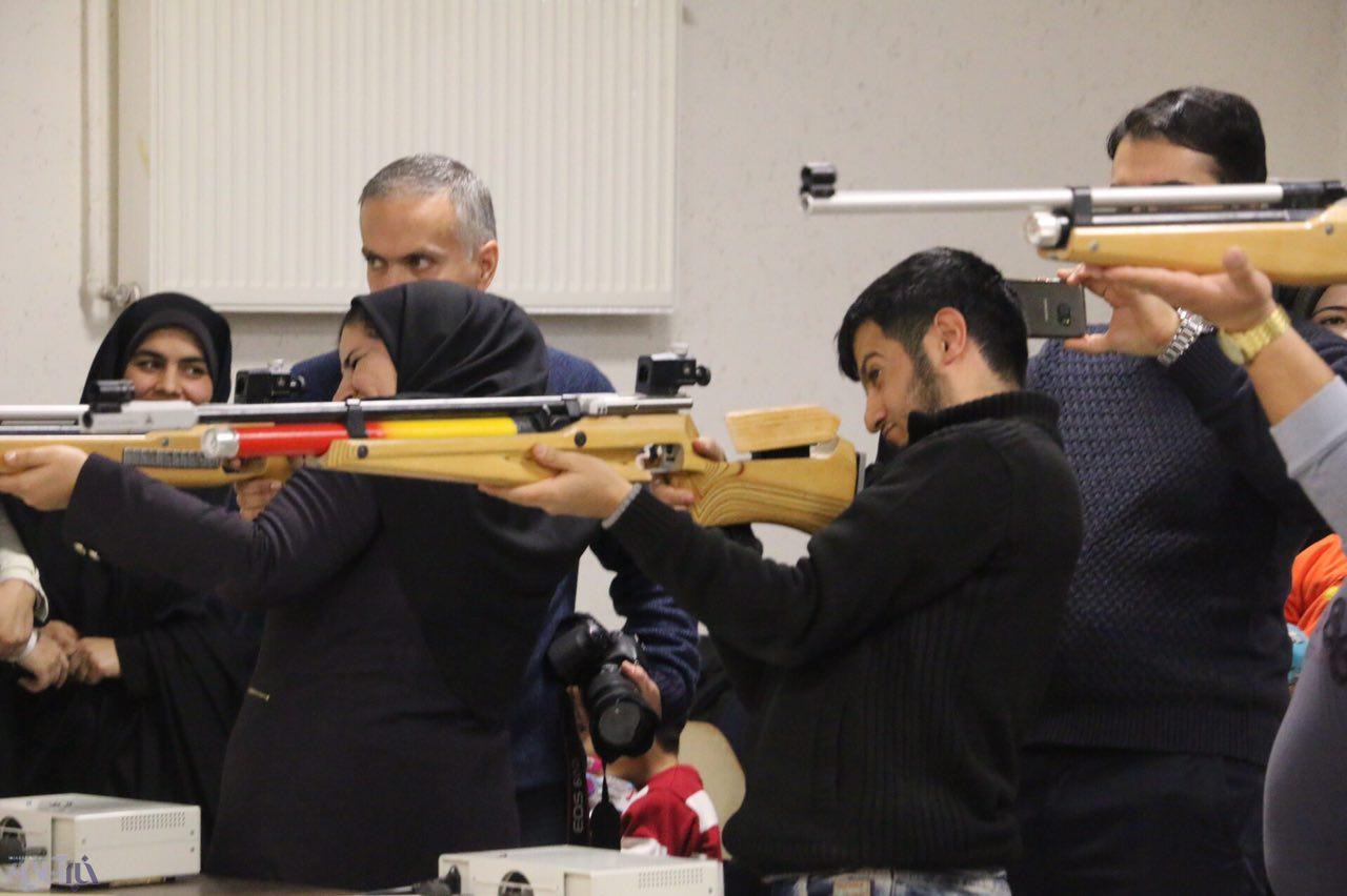 مسابقه تیراندازی خبرنگاران ارومیه‌ای