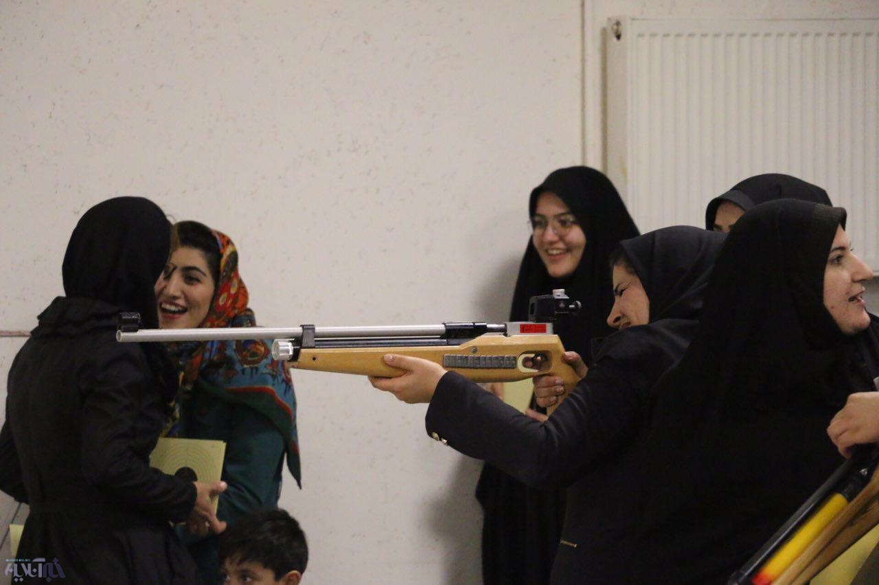 مسابقه تیراندازی خبرنگاران ارومیه‌ای
