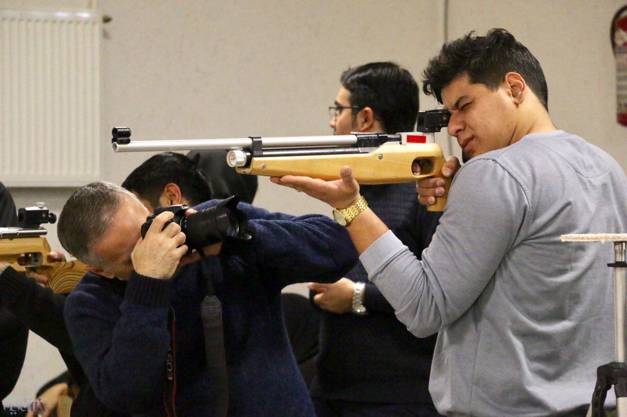 مسابقه تیراندازی خبرنگاران ارومیه‌ای
