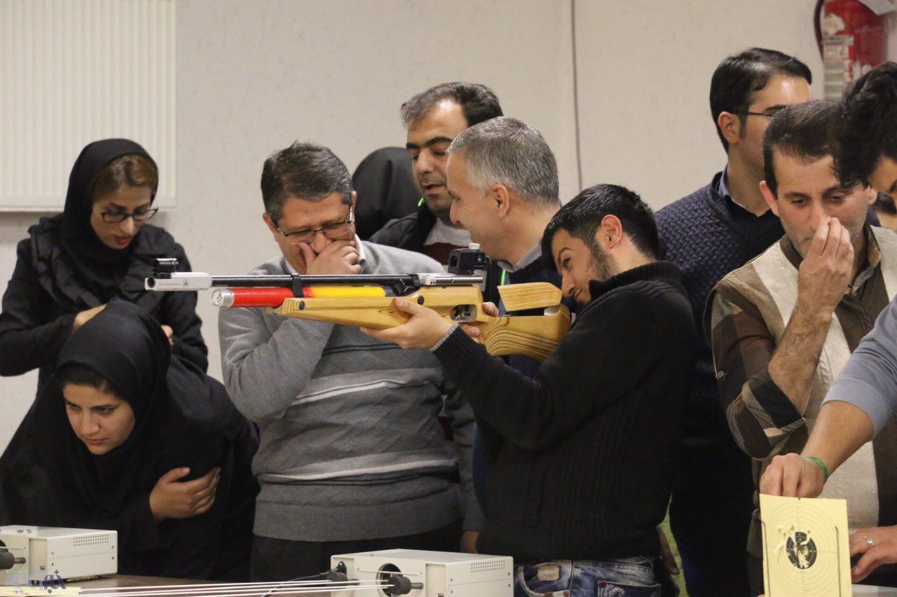 مسابقه تیراندازی خبرنگاران ارومیه‌ای