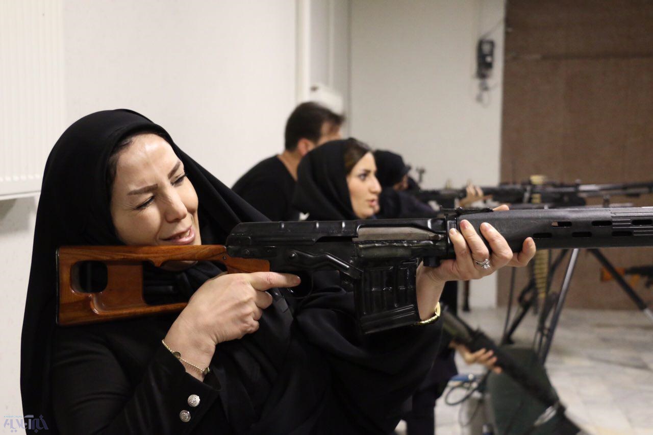 مسابقه تیراندازی خبرنگاران ارومیه‌ای