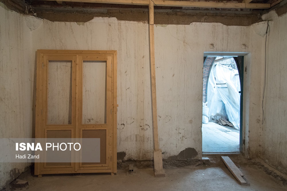 تصاویر |  مرمت خانه جلال آل‌احمد و سیمین دانشور