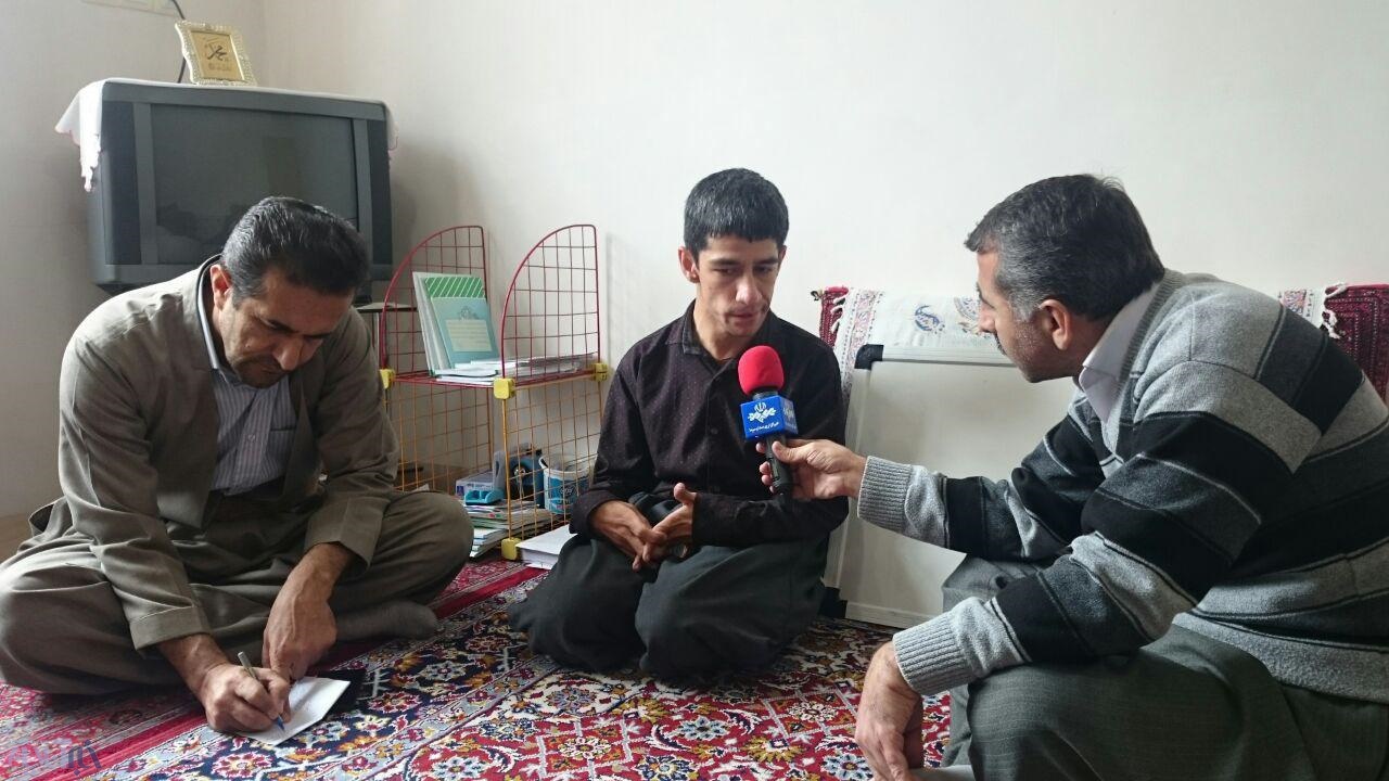 سیداحسن احمدی: برای رسیدن به قهرمانی در پارالمپیک تلاش میکنم