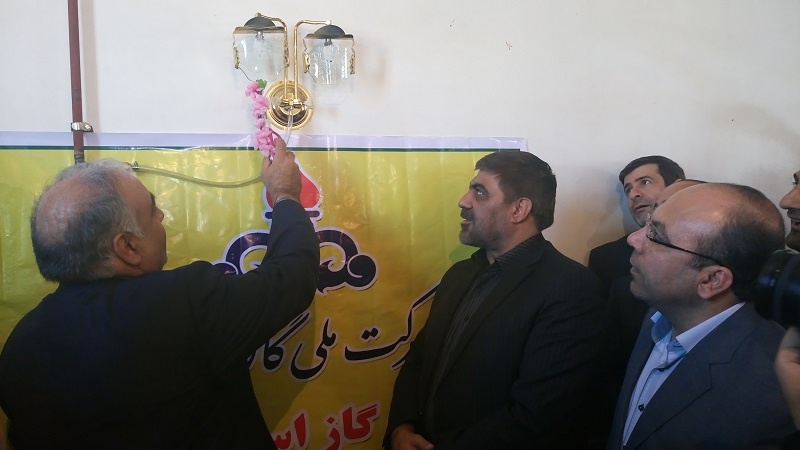 گازرسانی به 10 روستای شهرستان خرم آباد با حضور استاندار لرستان افتتاح شد