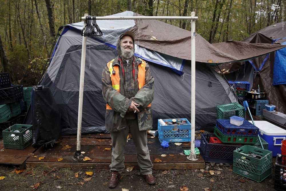  زندگی بی‌خانمان‌های آمریکا