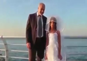 عروسی جنجالی پیرمرد لبنانی با کودک