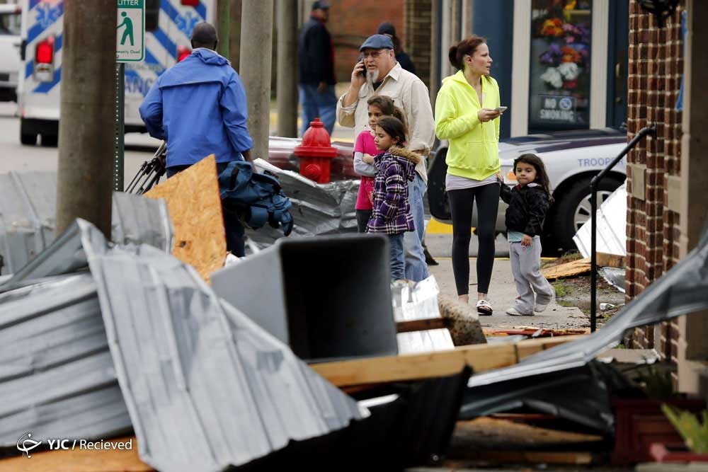 اوضاع پس از طوفانی مرگبار در آمریکا