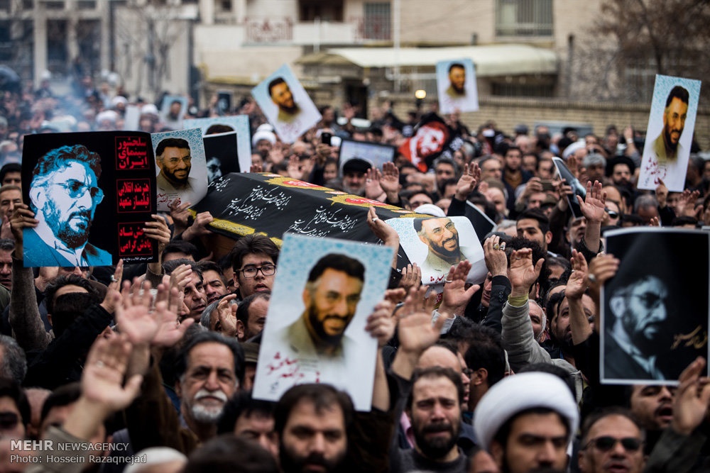  چهره‌ها در مراسم تشییع پیکر زنده‌یاد سلحشور/از سردار نقدی تا حمید رسایی