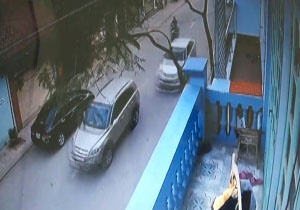 تصادف مرگبار خودرو با عابر پیاده و موتور‌سوار