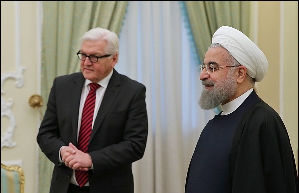 روحانی و لاریجانی خطاب به وزیر خارجه آلمان: تروریسم خطر بزرگی برای اتحادیه اروپاست 