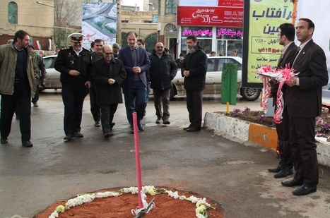 پل قدس، بزرگ ترین پروژه عمرانی شهری اردبیل کلنگ زنی شد