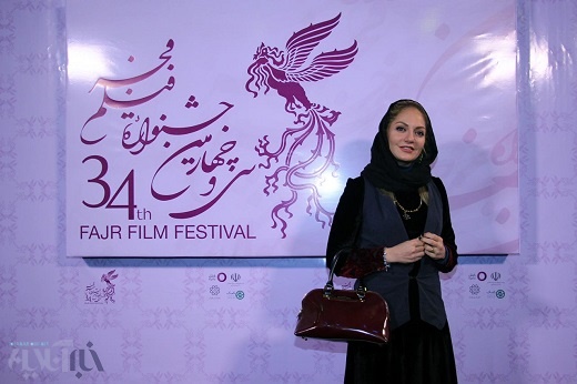 تصویر مهناز افشار و علی مصفا در مراسم فرش قرمز جشنواره‌ فجر