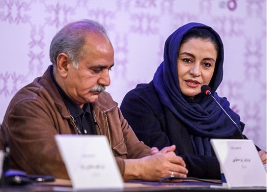 پرویز پرستویی و مریلا زارعی در یک نشست خبری