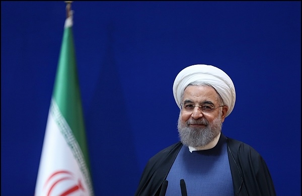روحانی: به ظریف گفتم حرف آقا روی زمین نماند/ تقدیر از رهبری، روسای قوا، هاشمی، خاتمی و احمدی‎نژاد