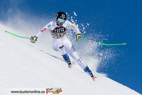 مسابقات اسکی زنان در سوئیس /عکس