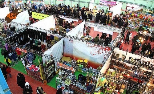 برگزاری نمایشگاه فروش بهاره سال95 شهرستان ساوجبلاغ
