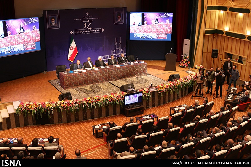 توسط رئیس جمهور، بهره برداری از چندین طرح زیربنایی در استان یزد آغاز شد