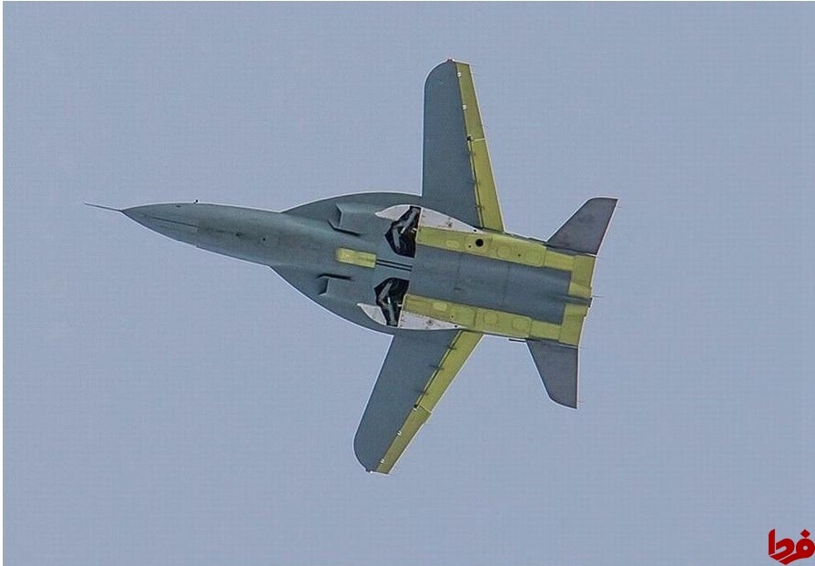 بالهای برعکس جنگنده جدید روسی / عکس