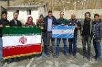گردشگران آرژانتینی مهمان راهداران در اداره راه وشهرسازی گچسر 
