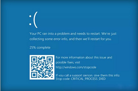 افزودن کیوآرکد / QR Code به صفحه آبی مرگ ویندوز 10 توسط مایکروسافت