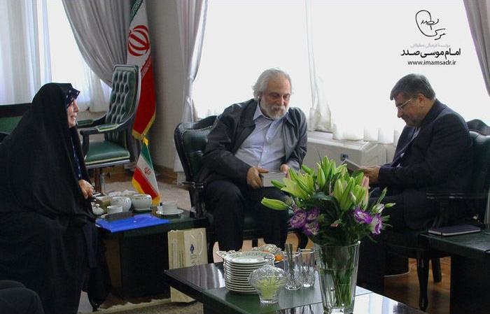 دیدار اعضاء مؤسسه امام موسی صدر با وزیر ارشاد/ از مکان متفاوت نمایشگاه کتاب تا ثبت روز گفت وگو 
