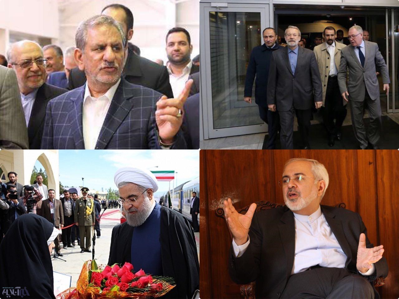 برنامه امروز دولتمردان یازدهم؛ از مذاکرات دیپلماتیک در قلب آمریکا تا سفر روحانی به زادگاهش با قطار