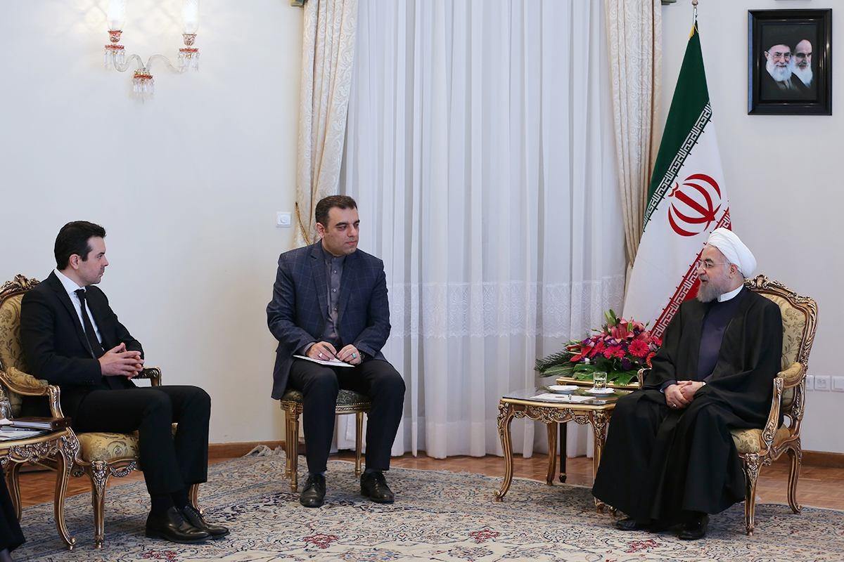 روحانی: شرکت‌های ایرانی و فعالان بخش خصوصی آماده اجرای پروژه‌ها در مقدونیه هستند