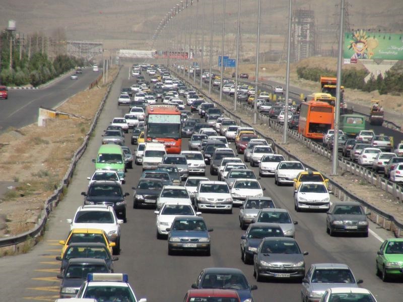 اعمال محدودیتهای ترافیکی پایان هفته در جاده های استان البرز 