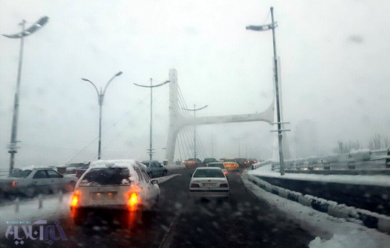 بارش بی سابقه برف در تبریز/ زمستان هم چنین بارشی نبود!