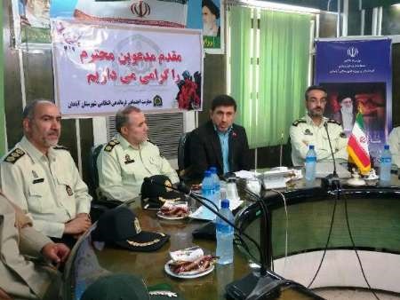 فرمانده جدید انتظامی شهرستان آبادان معرفی شد فرمانده جدید انتظامی شهرستان آبادان معرفی شد