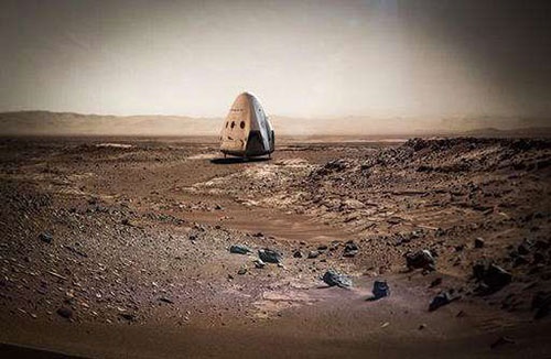«اژدهای سرخ» دو سال دیگر در مریخ/برنامه رویایی اسپیس‌ایکس