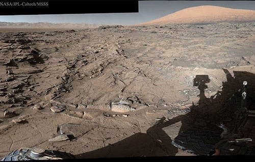 عبور از مریخ و سفر پرماجرای «کنجکاوی»/عکس روز ناسا