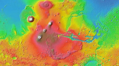 سونامی‌های عظیم مریخ را به شکل امروزی تبدیل کرد/اقیانوس‌های باستانی در سیاره سرخ