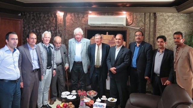 دیدار رئیس هیات مدیره آبفار کرمان با نمایندگان شرکت های تخصصی آب اتریش
