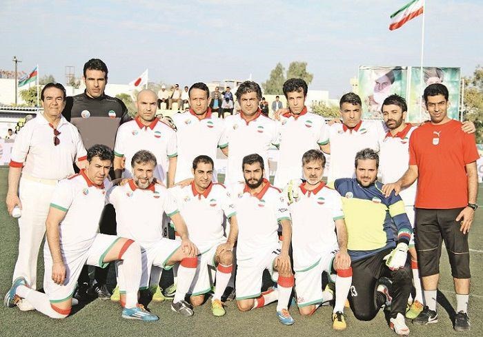 اولین گام هنرمندان فوتبالیست ایران در روسیه