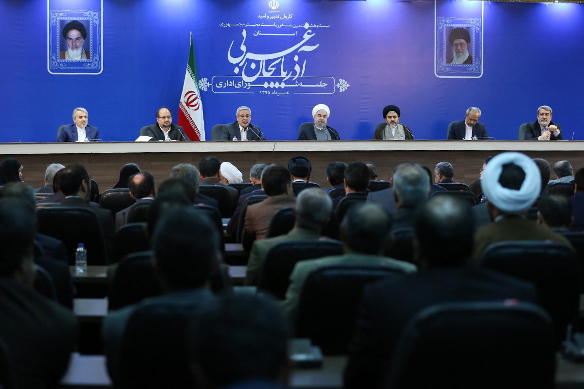 روحانی: اگر رای مردم در انتخابات 92 و ورود دولت برای حل مشکلات نبود، صادرات نفت به صفر می رسید