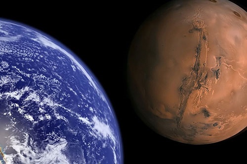 فرصت رصد مریخ را در این روزها از دست ندهید!/زمین و سیاره سرخ در نزدیک‌ترین فاصله طی ۱۱ سال گذشته