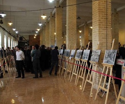 نمایشگاه عکس80 سال ورزش استان در حال برگزاری است  