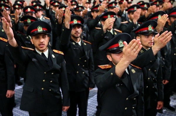 دیدار فرماندهان نیروی انتظامی با رهبر معظم انقلاب اسلامی