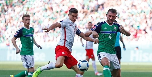 دومین بازی یک گله امروز؛ پیروزی لهستان مقابل ایرلند شمالی