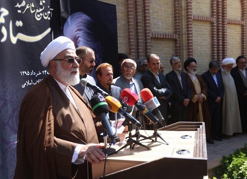 مراسم تشییع پیکر حمید سبزواری