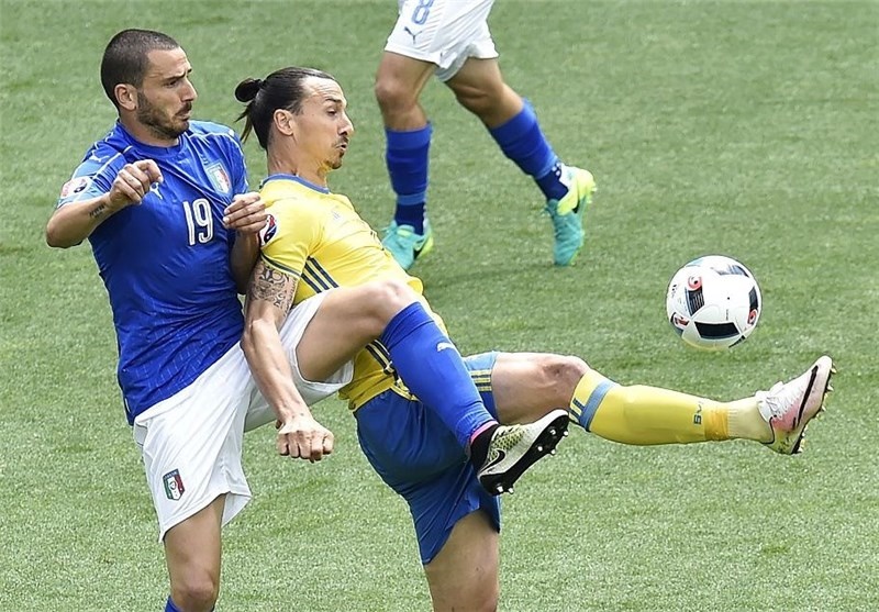 ایتالیا یک - سوئد صفر / صعود آتزوری با گل دیرهنگام