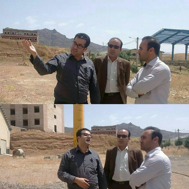 بازدید سرپرست دانشگاه پیام نور لرستان از پردیس دانشگاهی مرکز خرم آباد