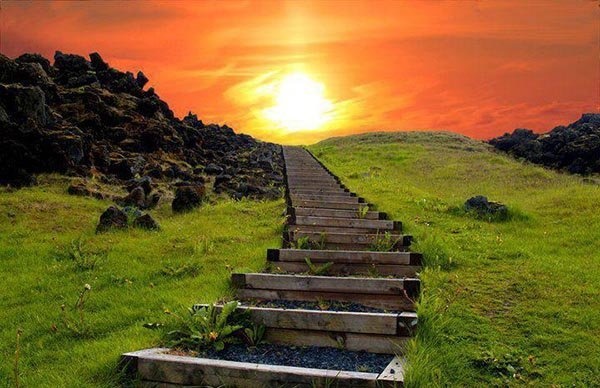 عکس | پله هایی به سوی بهشت