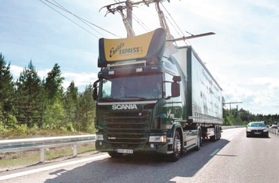 راه‌اندازی بزرگراه برقی در سوئد  