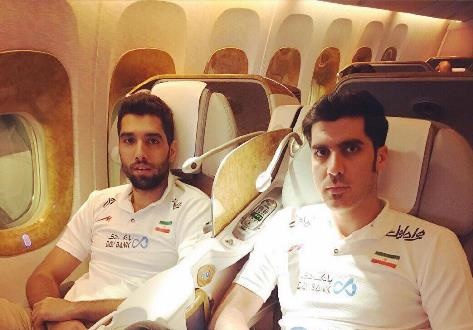 خواب آلودهای تیم ملی والیبال به تهران برگشتند!