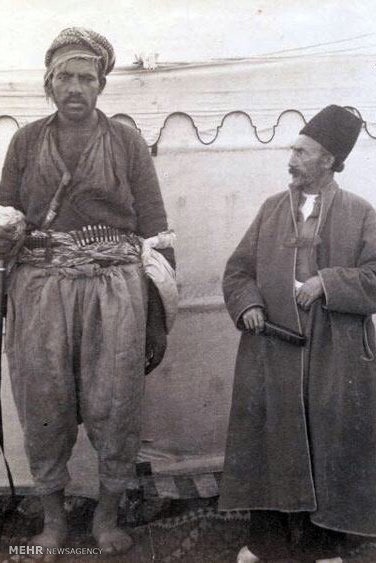 بادیگارد دوره قاجار /عکس