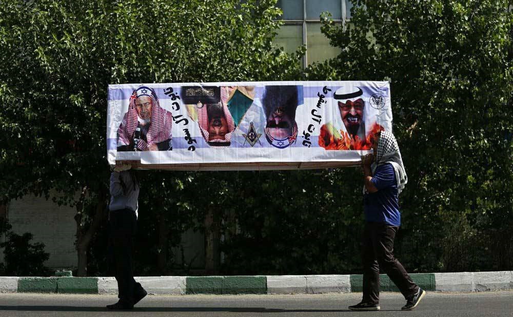 عکس | تابوت آل سعود در راهپیمایی روز قدس